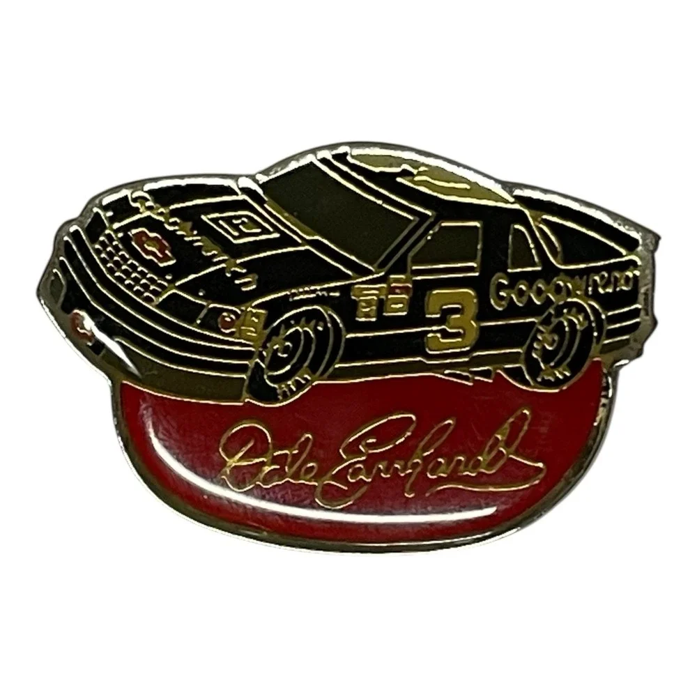 1990s Dale Earnhardt NASCAR Winston Cup Hat Pin